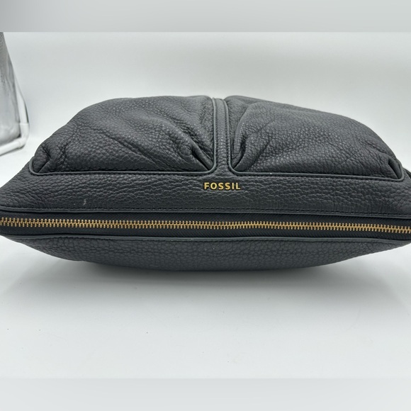 FOSSIL Pebbled Leather Expandable Covertible Crossbody Shoulder Bag - Picture 5 of 16